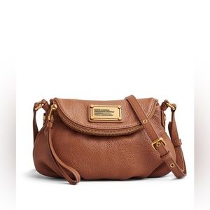 Marc Jacobs Classic Q Natasha leather crossbody argan oil brown